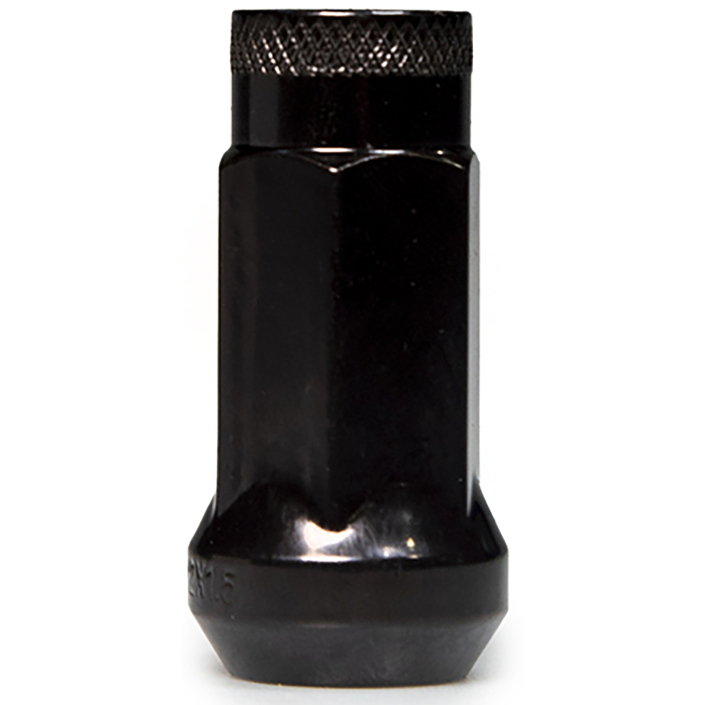 M12X1.5 Silver JDM Closed End Lug Nuts+Spline Locks+Key+Extension